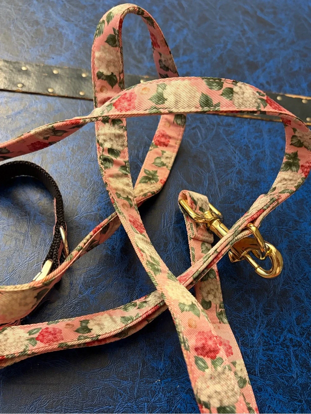 Floral dog leash